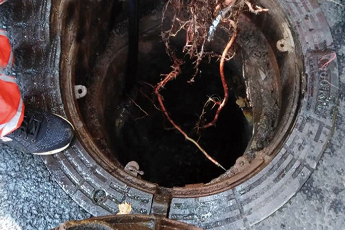 干驿镇管道预处理